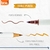 Marcador Doble Punta Brush Pen Microfibra Colores Metalizados BRW Blíster X8