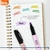Imagen de Resaltadores Finos Colores Pastel BRW
