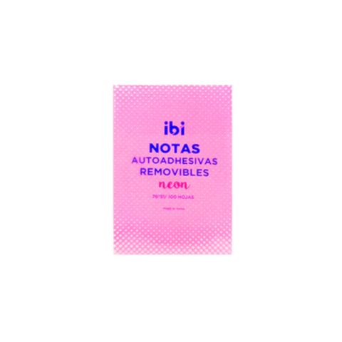 Notas Autoadhesivas Ibi Craft 76X51 Mm
