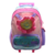 Mochila Con Carro Cresko 18" Flores - Sigma Grafica