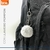 Mochila Negra Impermeable 19 Pulgadas C/ Llavero Pompón BRW - tienda online