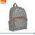 Mochila Eco Cuero 18 Pulgadas - Diseño Black Rayado BRW - comprar online