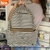 Mochila Eco Cuero 18 Pulgadas - Diseño Black Rayado BRW