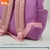 Imagen de Mochila Pastel Eco Cuero 18 Pulgadas Diseño Corazones / Rayado BRW