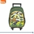 Mochila C/ Carro 21L - Diseño Dinosaurio Verde BRW