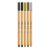 Microfibra Stabilo Point 88 Tonos Grises