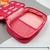 Cartuchera / Estuche Fucsia Eco Cuero P/ 100 Lápices BRW