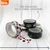 Imagen de Washi Tape 15Mm X 5M Caja X5 - Diseño Black BRW