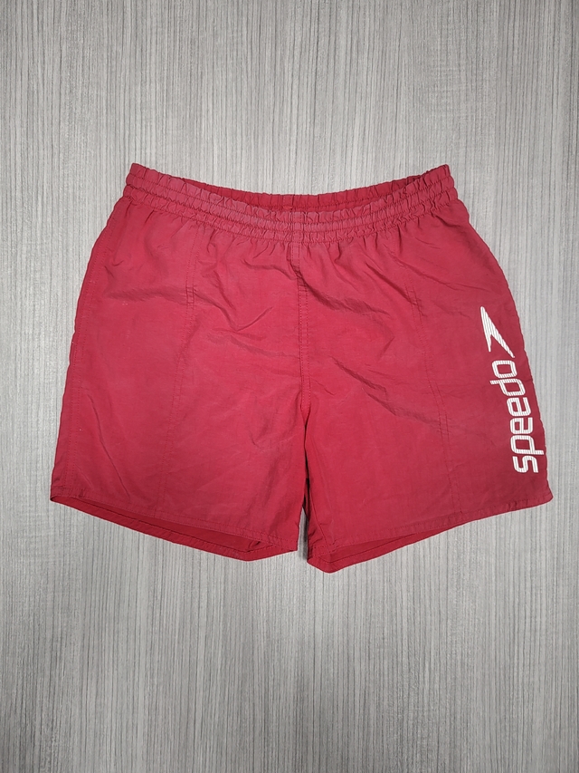 Short Deportivo Speedo Rojo Talle M/L Mujer Sku O602* thumbnail 2