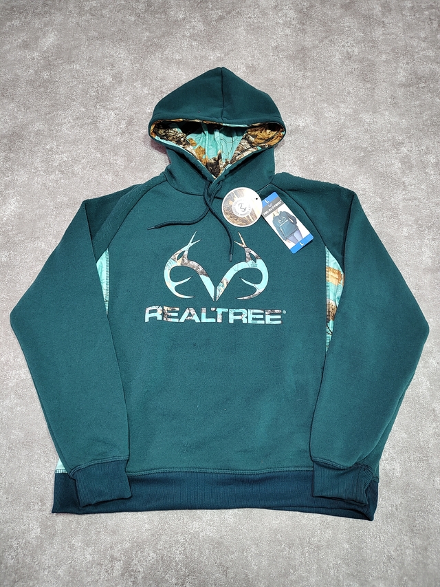 Buzo Hoodie Realteee Woman Talle L Sku H402 * thumbnail 2