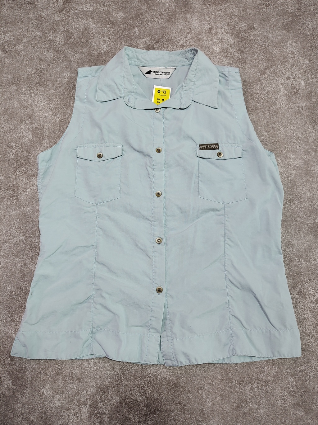 Camisa Montagne Sin Mangas Outdoor Talle L Sku F01 * thumbnail 3