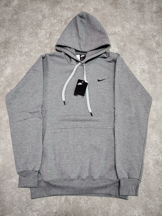 Buzo Hoodie Nike Classic Gris Sku H470 * thumbnail 2