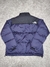 Campera Puffer The North Face Bordada Nuptse Blue Navy SKU J600 * - tienda online