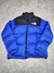 Campera Puffer The North Face Bordada Nuptse Blue France SKU J605