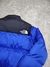 Campera Puffer The North Face Bordada Nuptse Blue France SKU J605 - CHICAGO FROGS