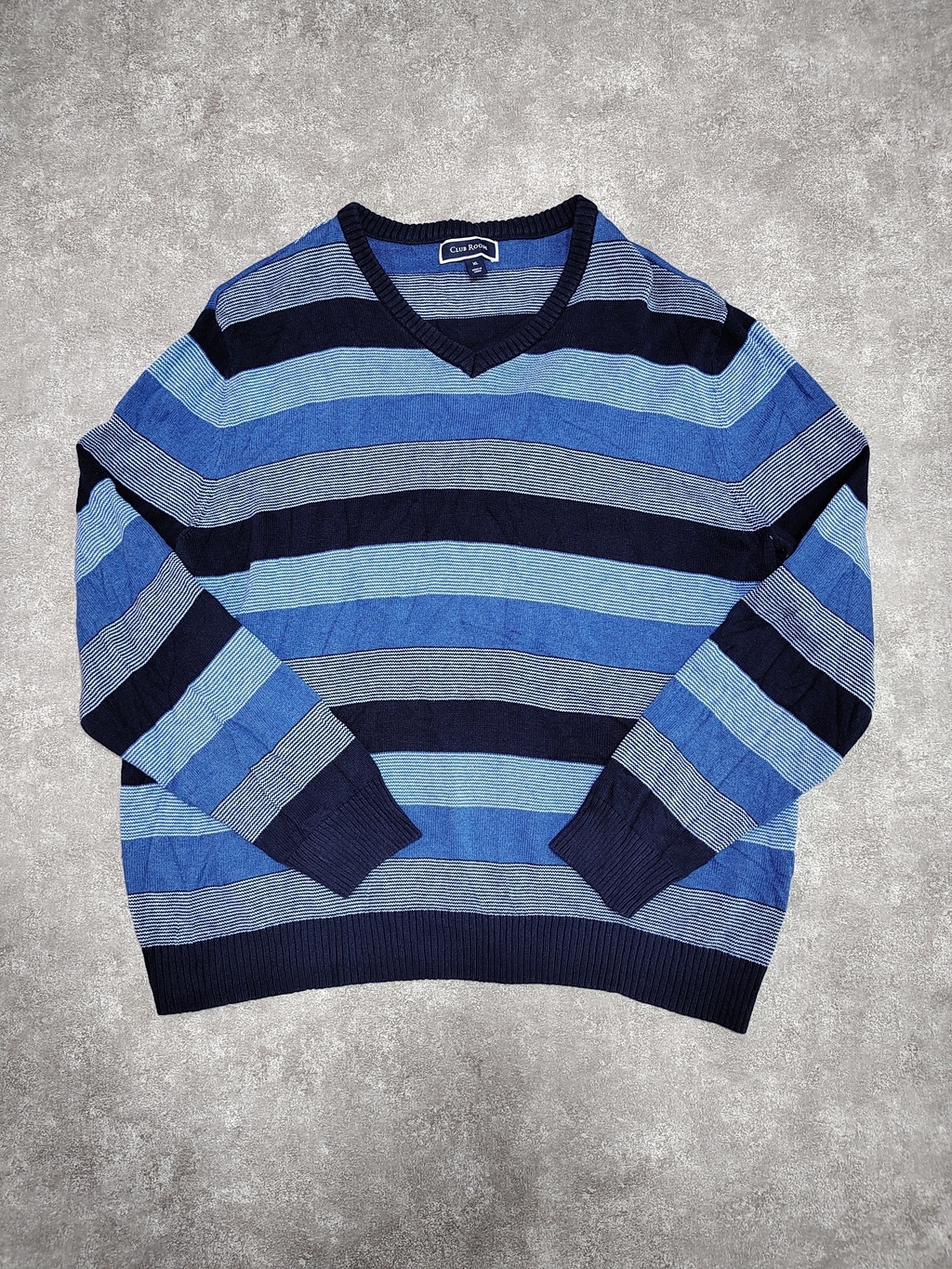Sweater Rayado Club Room Talle Xl Sku Z09 * thumbnail 3