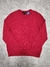 Sweater rojo Daniel Bishop talle L SKU Z15 *
