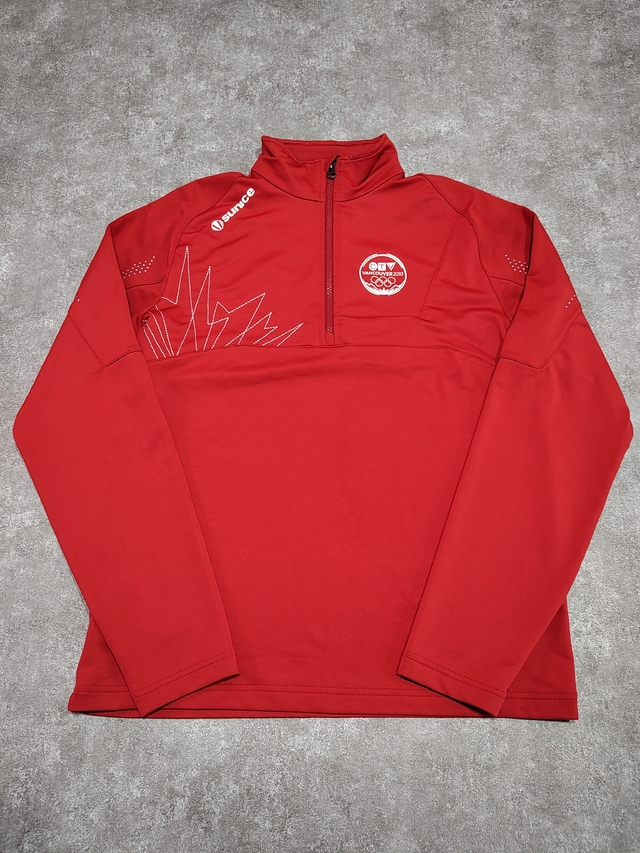 Buzo 1/4 Zip Vancouver2010 Talle L Sku Z303 * thumbnail 2