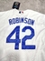Casaca MLB Los Ángeles Dodgers #42 Robinson SKU U516 * - CHICAGO FROGS