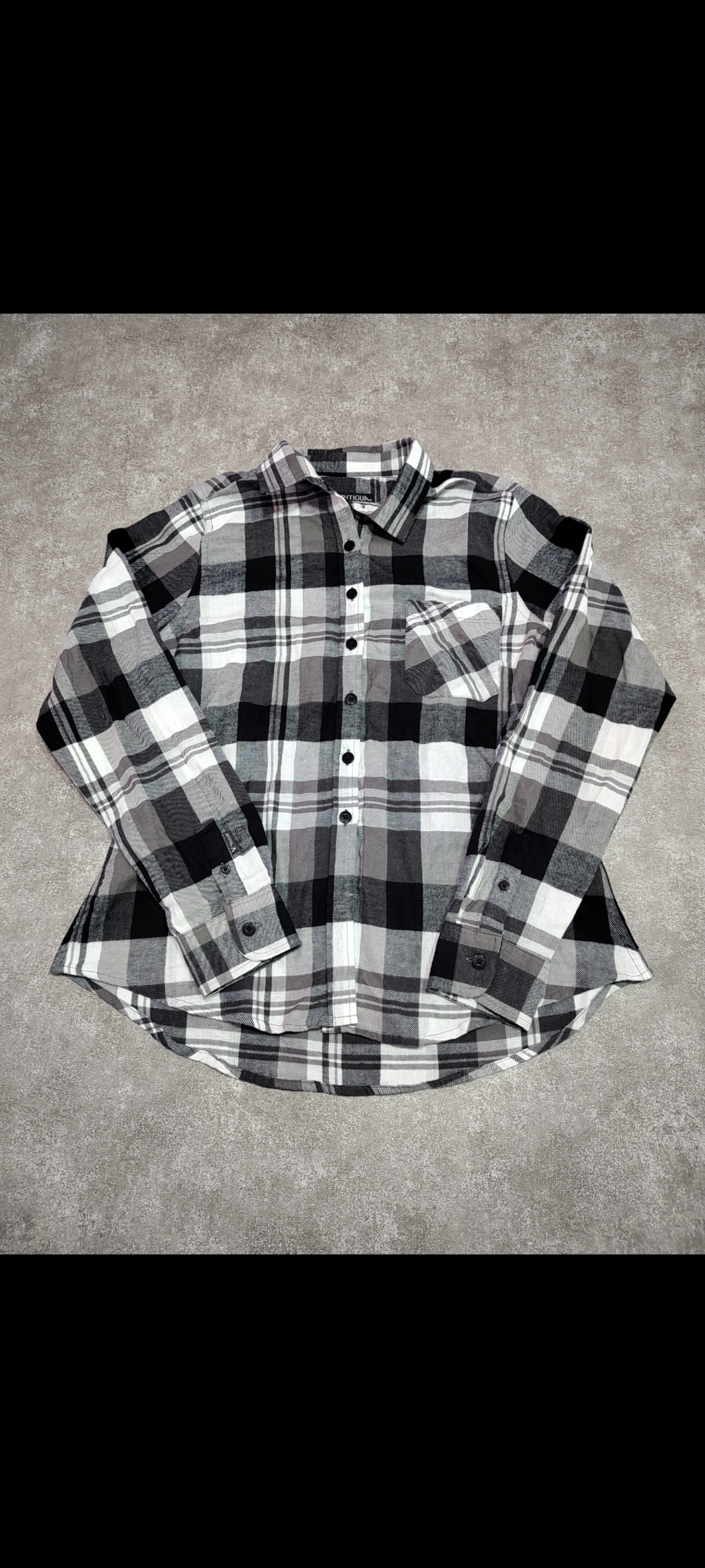 Camisa Leñadora Antigua Mujer Talle L Sku F16 * thumbnail 3