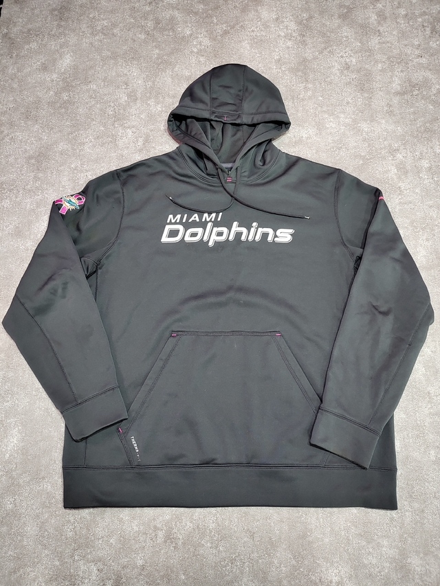 Buzo Nike Miami Dolphins Talle Xl Sku H01 * thumbnail 2