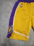 Short NBA Basketball Los Ángeles Lakers amarillo/violeta SKU X04 * en internet