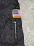 Campera Nasa Flyer Bomber Negra SKU J102 * - tienda online