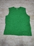Musculosa americana de algodón verde SKU R05 *