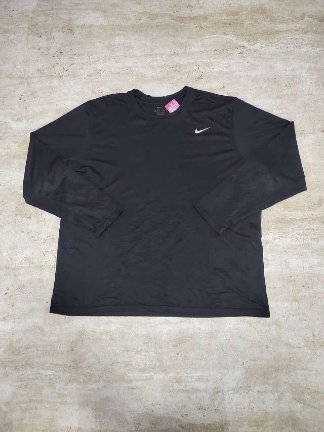 Remera Deportiva Manga Larga Nike Dri-Fit Talle Xxl Sku 137 * thumbnail 2