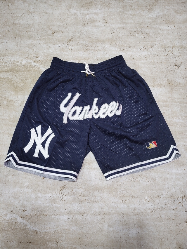 Short Nba Mlb Just Don New York Yankees Sku X92 * thumbnail 2