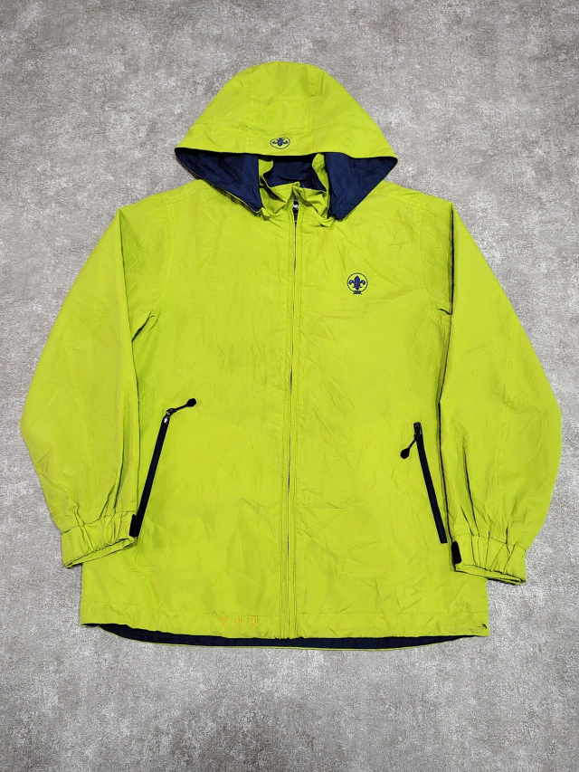 Campera Rompeviento Scouts Verde Sku J311 * thumbnail 2
