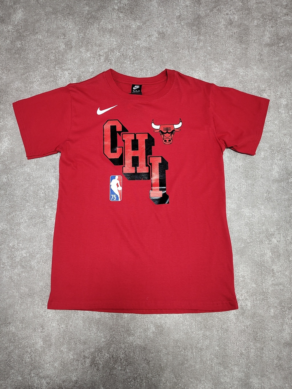 Remera Nba Chicago Bulls Roja L10 * thumbnail 3