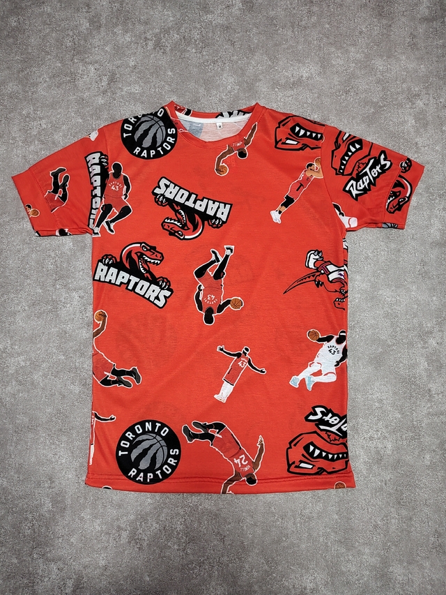 Remera Nba Toronto Raptors Sku L19 * thumbnail 2
