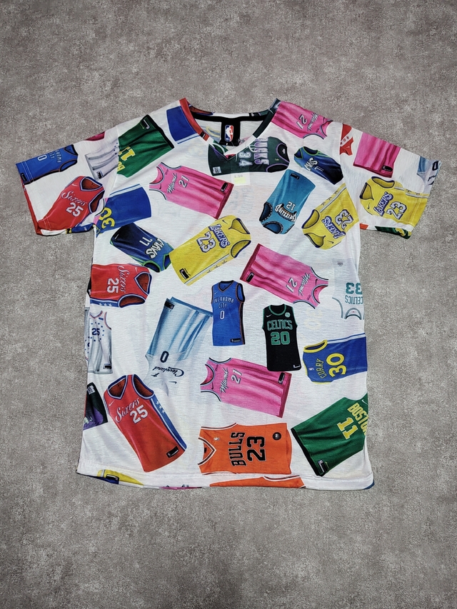 Remera Nba Equipos Camisetas Sku L39 * thumbnail 2
