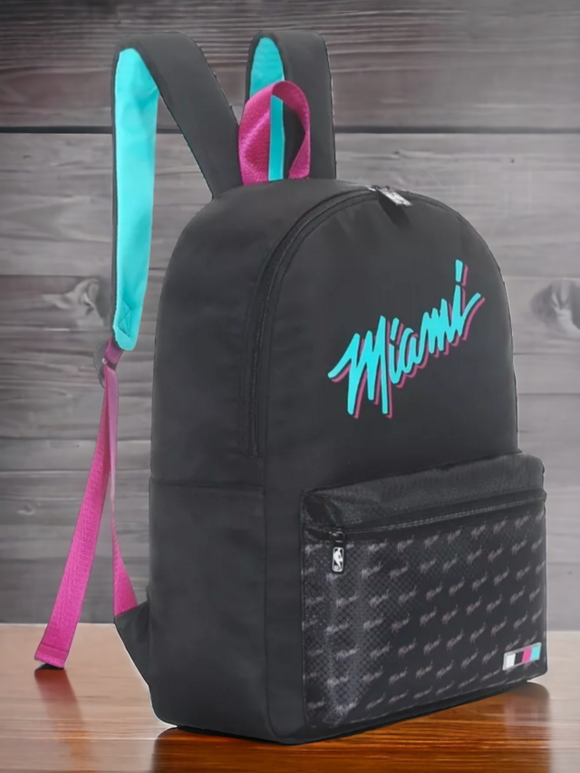 Mochila Nba Miami Heat Turquesa Sku 16347 thumbnail 2