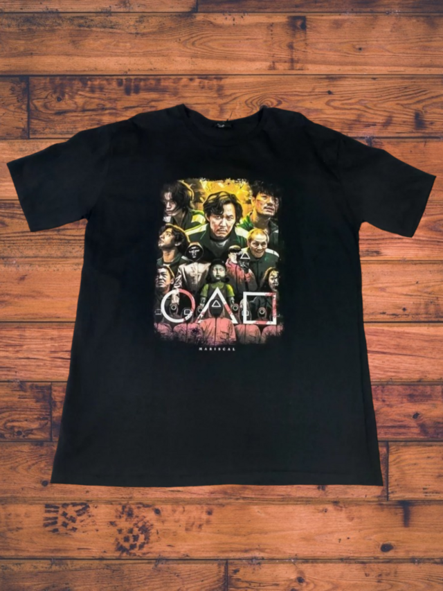 Remera Juego Del Calamar Mariscal Sku E25 * thumbnail 2