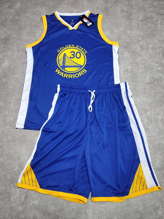 Conjunto Nba Golden State Warriors Curry #30 Sku B32 * thumbnail 2