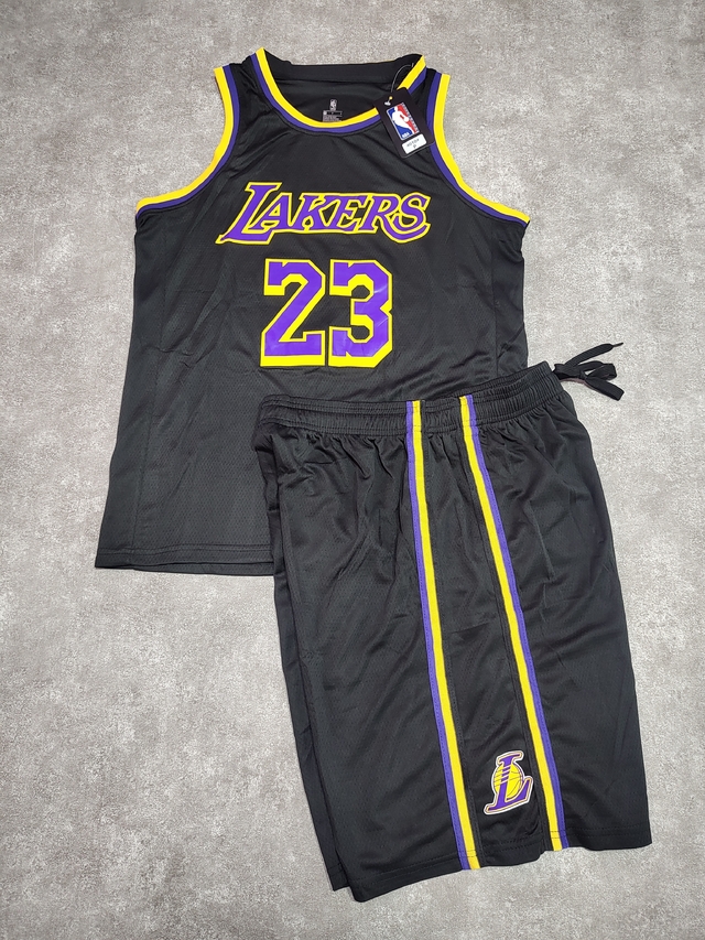 Conjunto Nba Los Angeles Lakers James #23 Sku B37 * thumbnail 2