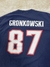 Remera NFL New England Patriots #87 Gronkowski Talle XXL SKU R24 * - tienda online