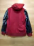 Imagen de Campera bomber universitaria bordo con detalle L mujer SKU J297 *