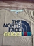Remera TNF importada marron big logo SKU R05 * - comprar online
