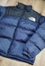 Campera The North Face Estampada Nuptse Blue Navy SKU J08 * - tienda online