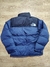 Campera The North Face Estampada Nuptse 700 Azul SKU J204 * - tienda online