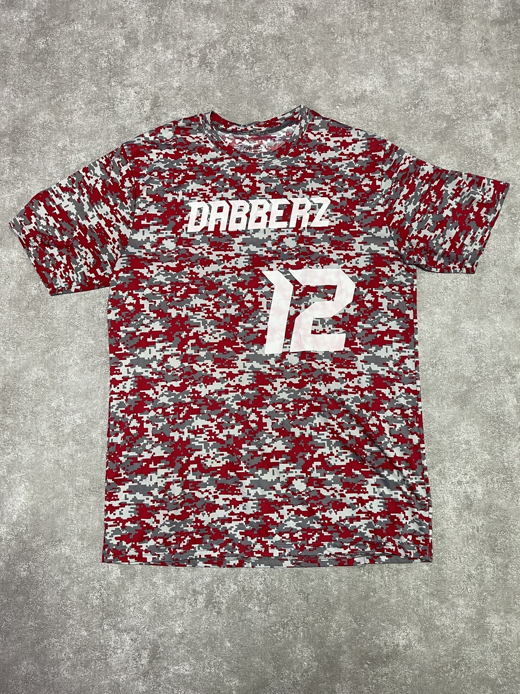 Remera Deportiva Sintética Camuflada Augusta Talle L Sku R517 * thumbnail 3