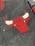 Imagen de Campera Chicago Bulls Bomber Negro Letra B SKU J904 *