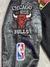 Campera Chicago Bulls Bomber Negro Toro SKU J903 * - comprar online