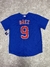 Casaca Baseball MLB Chicago Cubs #9 Baez SKU U435 *