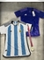 CAMISETA SELECCIÓN ARGENTINA 2022 TITULAR + SUPLENTE + MEDALLA