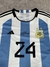 Camiseta Argentina Final Mundiala Qatar 2022 #24 Enzo Fernandez SKU G18 * en internet