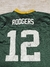 Camiseta NFL Niño Green Bay Packers #12 Rodgers Talle M 10/12 SKU N78 *